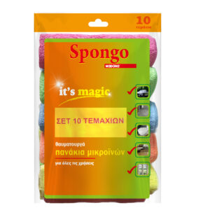 ΠΑΝΑΚΙΑ ΜΙΚΡΟΙΝΩΝ ΣΕΤ 10 ΤΕΜΑΧΙΩΝ SPONGO