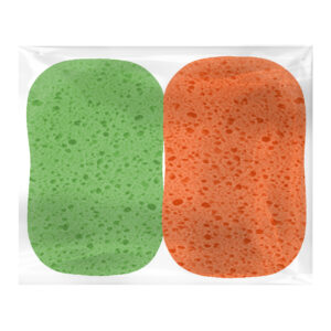 ΣΦΟΥΓΓΑΡΙΑ ΜΠΑΝΙΟΥ SOFT&MASSAGE No 701 ΣΕΤ 2 ΤΕΜ - Image 2